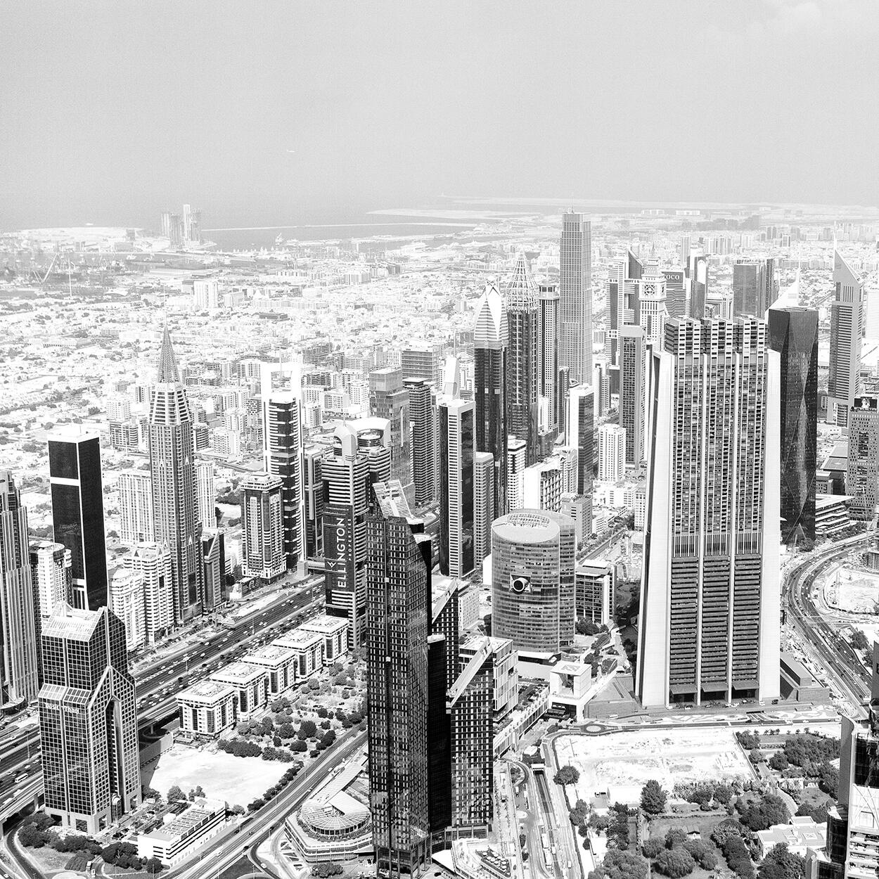 Sheikh Zayed From Above